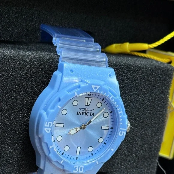 Invicta Elements Womens Celestial Blue Quartz Watch Silicone Strap Sporty Gorp - Picture 2 of 6